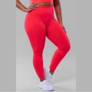 SHEFIT Boss Victorious Red High Rise Tight Leggings